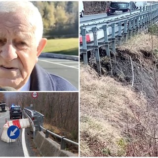 Frana a Case Rosse, il traffico del week-end subirà inevitabilmente rallentamenti Frana a Case Rosse, il traffico del week-end subirà inevitabilmente rallentamenti