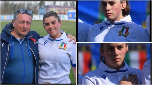 Rugby femminile, l'imperiese Cristina Arquà protagonista con la Nazionale U18