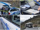 Stretta sui tir sulla Statale 28, controlli serrati della polizia stradale