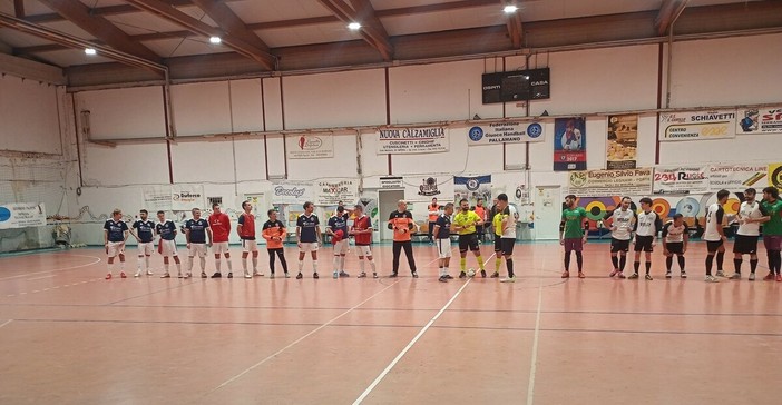 FUTSAL, COPPA LIGURIA. Il Caramagna tiene testa al Genova calcio. La semifinale si decide nel ritorno. Bianco: “Partita vera, da uomini&quot;