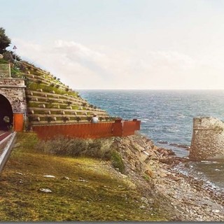 Imperia, pista ciclabile: Abbo (Imperia al Centro) “Passerelle panoramiche progettate in versanti franosi”