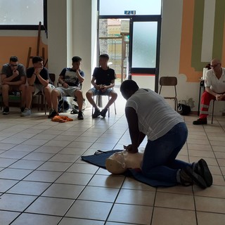 Pontedassio: circa trenta i nuovi volontari della Croce Rossa, a sostenere l'esame anche sindaco e vice (foto)