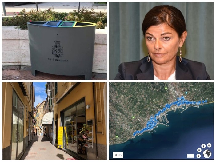 Imperia, investimenti del Comune sull'arredo urbano e sull'ambiente: installati 100 cestini e in arrivo 30 portabiciclette e nuove panchine in via dell'Ospedale Imperia, investimenti del Comune sull'arredo urbano e sull'ambiente: installati 100 cestini e in arrivo 30 portabiciclette e nuove panchine in via dell'Ospedale