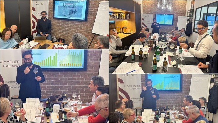 Corso aspirante sommelier Aspi, una lezione tutta dedicata alla birra (foto) Corso aspirante sommelier Aspi, una lezione tutta dedicata alla birra (foto)