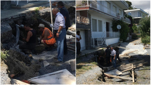 Rischio frana tra Cervo e Andora: dalle 18 Aurelia chiusa per 2 giorni, si passerà da strada Rollo