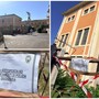 Diano Marina, la polizia locale interviene all'ex sottostazione Diano Marina, la polizia locale interviene all'ex sottostazione