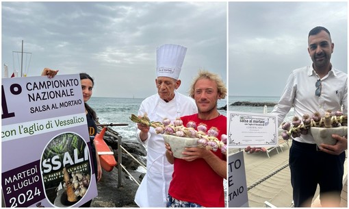 A Imperia l’ultima tappa di selezione del Campionato Nazionale di Salsa al Mortaio con l’aglio di Vessalico