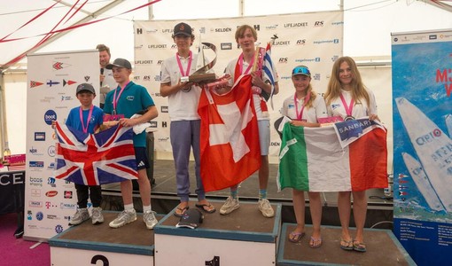 Sanbàrt protagonista in Germania: due medaglie internazionali tra Mondiali RS Feva ed Europei RS 500