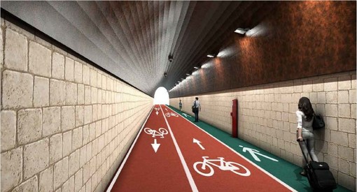 Imperia: pista ciclabile, oggi l'allestimento del cantiere e l'arrivo dei macchinari. Posa prima pietra entro fine mese Imperia: pista ciclabile, oggi l'allestimento del cantiere e l'arrivo dei macchinari. Posa prima pietra entro fine mese