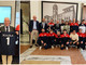 FUTSAL. Caramagna in Serie B: squadra e staff tecnico ricevuti a Palazzo civico dal sindaco Scajola FUTSAL. Caramagna in Serie B: squadra e staff tecnico ricevuti a Palazzo civico dal sindaco Scajola