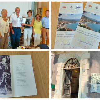 Diano Marina onora il poeta Angiolo Silvio Novaro: &quot;Uniamo cultura e turismo nel suo ricordo&quot; (Foto e Video)