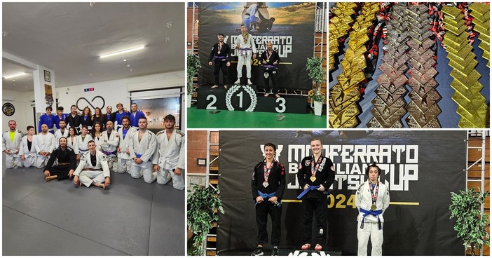 Gli atleti imperiesi dell'Infinity Jiu Jitsu alla Monferrato BJJ CUP 2024 Gli atleti imperiesi dell'Infinity Jiu Jitsu alla Monferrato BJJ CUP 2024