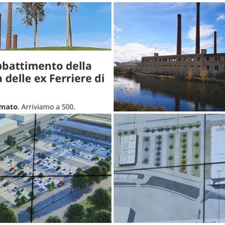 Imperia, "No all'abbattimento della ciminiera delle ex Ferriere, fermiamo lo sfregio alla città": scatta la petizione online Imperia, "No all'abbattimento della ciminiera delle ex Ferriere, fermiamo lo sfregio alla città": scatta la petizione online