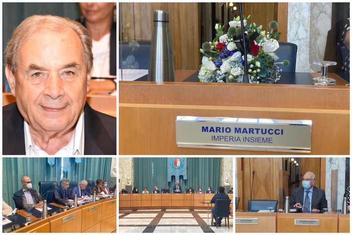 Imperia, in Consiglio comunale il ricordo di Mario Martucci: "Era un combattente, sempre pronto ad aiutare gli altri" (foto)