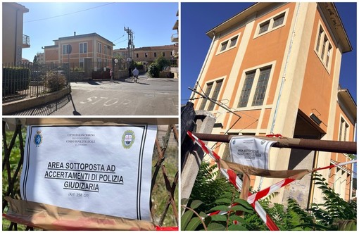 Diano Marina, la polizia locale interviene all'ex sottostazione Diano Marina, la polizia locale interviene all'ex sottostazione