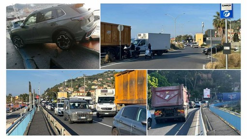 Guasto alla condotta del Roja, intervento urgente in Via Boine: disagi  e viabilità in tilt