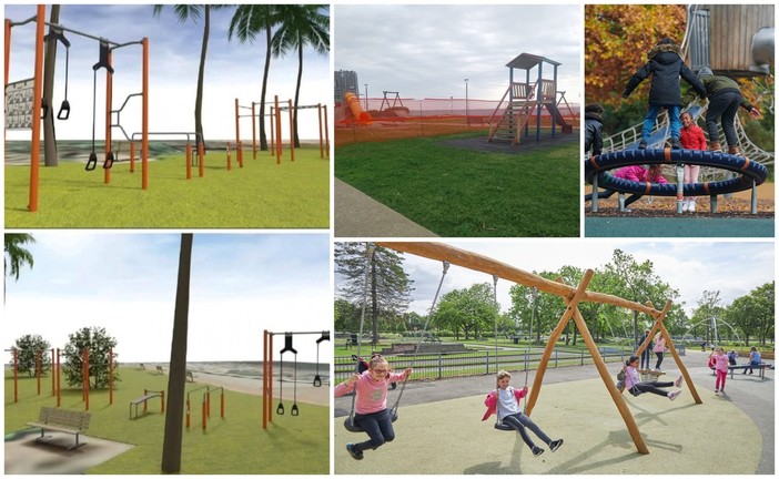 Giochi per bambini e attrezzi fitness, si rinnova il parco della Rabina