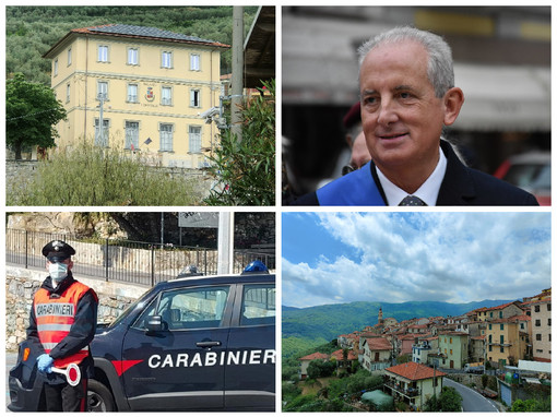 Presunto pagamento di una tangente: i Carabinieri arrestano il Sindaco di Aurigo Luigino Dellerba e un imprenditore locale (foto)