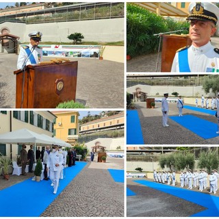 Imperia, cambio al vertice della Capitaneria. Cerimonia di insediamento del nuovo comandante La Bua: "Felice di salire su questa importante 'nave'" (Foto e Video)