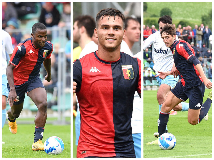Calcio, Genoa. Tripletta per il dianese Bianchi nell'amichevole contro la Val Stubai. In campo anche Cambiaso e Kallon (Video)