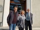 I membri del Comitato. Da destra Roberto Duc, Elisa Siri e Mario Gelsomino