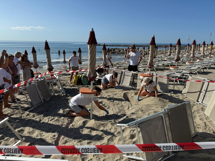 Nido di Caretta caretta sulla spiaggia della Conca d’Oro. Franco, il  gestore: &quot;Una emozione indimenticabile&quot;    (video)