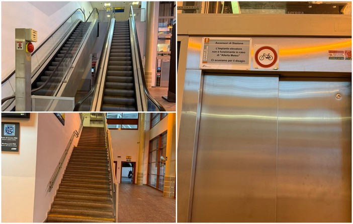 Stazione di Imperia, un paradosso su due ruote Stazione di Imperia, un paradosso su due ruote