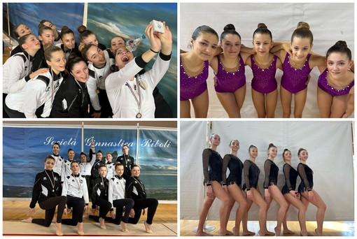 Ginnastica ritmica, i risultati delle atlete del Cerchio d’Oro nella prima gara di serie D