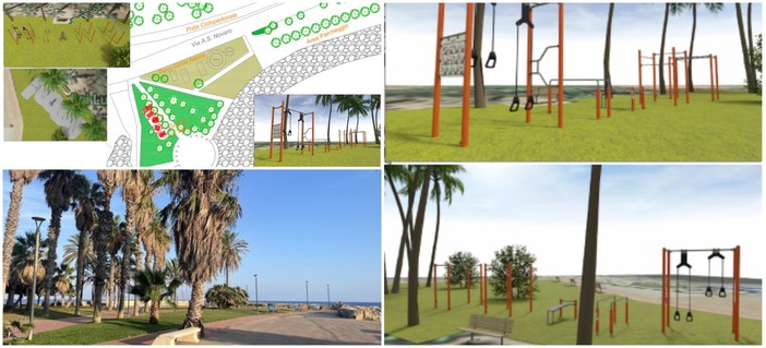 Imperia, approvato il progetto per un'area fitness nei Giardini Luciano Berio Imperia, approvato il progetto per un'area fitness nei Giardini Luciano Berio