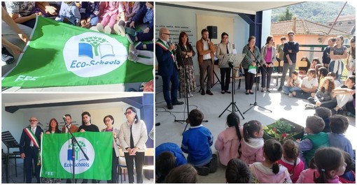 Sostenibilità, alle scuole di Pontedassio la Bandiera Verde della Fee