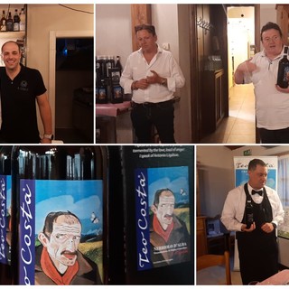 Esperienza enoculinaria a "Il Colle" di Nava con Aspi e la cantina Teo Costa (foto e video)