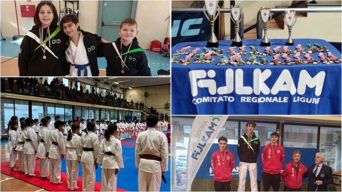 Karate, pieno di medaglie per il DKD di Diano Marina al Trofeo Liguria (foto) Karate, pieno di medaglie per il DKD di Diano Marina al Trofeo Liguria (foto)