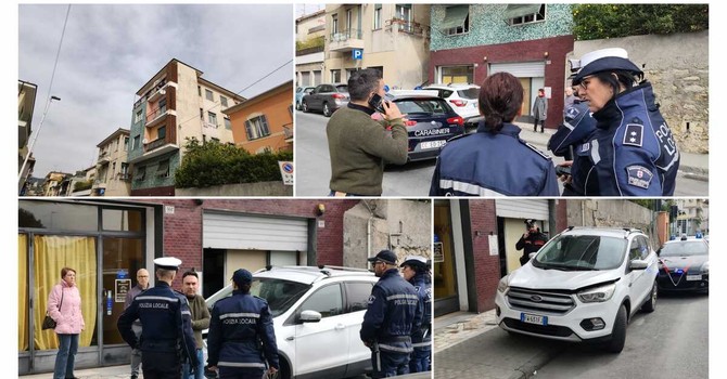 Imperia, ventenne precipita dal quarto piano in via XXV Aprile