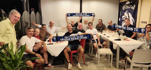 Cena dell’Imperia Club Draghi Nerazzurri: brindisi e derby nel segno dei colori nerazzurri Cena dell’Imperia Club Draghi Nerazzurri: brindisi e derby nel segno dei colori nerazzurri