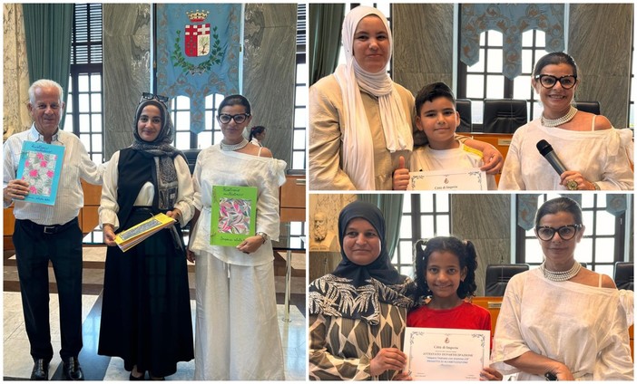'Imparo l'italiano con mamma', a Palazzo civico la consegna degli attestati 'Imparo l'italiano con mamma', a Palazzo civico la consegna degli attestati