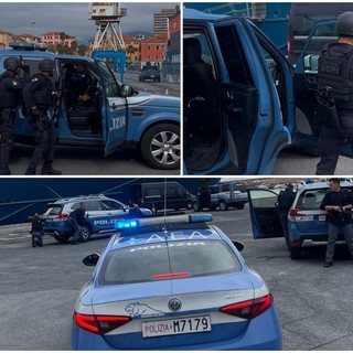 La polizia di Stato si esercita al porto di Oneglia: simulato un sequestro di ostaggi