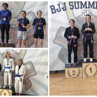 Doppio podio per la Tribe Jiu Jitsu Imperia alla 3ª Milano BJJ Summer Cup