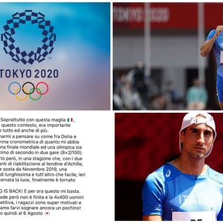 Tokyo 2020, l'imperiese Davide Re commenta l'Olimpiade: &quot;Finalmente è tornata la luce. The king is back! E per ora questo mi basta&quot;