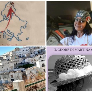 In bici da Imperia alla Lapponia per aiutare i bambini e 'Il cuore di Martina': il 29 luglio inizia la nuova sfida solidale di Natalie Allegra