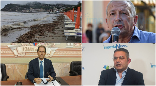 Diano Marina, dalla ordinanza meteo di Za 'spariscono' gli stabilimenti balneari e scoppia la polemica Diano Marina, dalla ordinanza meteo di Za 'spariscono' gli stabilimenti balneari e scoppia la polemica