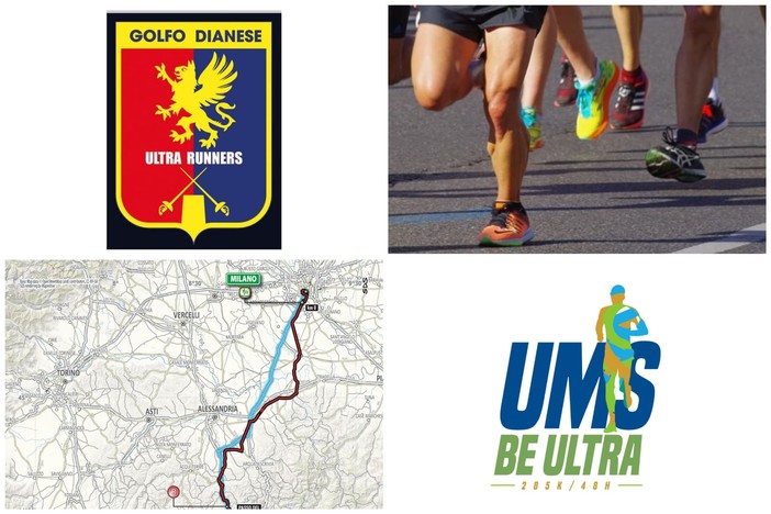 Gli atleti della 'Golfo Dianese Ultra Runners' alla Milano-Sanremo: 283 kilometri di corsa e fatica