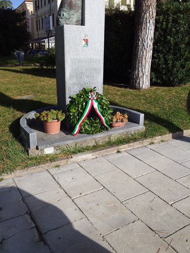 Diano Marina: questa mattina, cerimonia di commemorazione del caduto Giorgio Langella