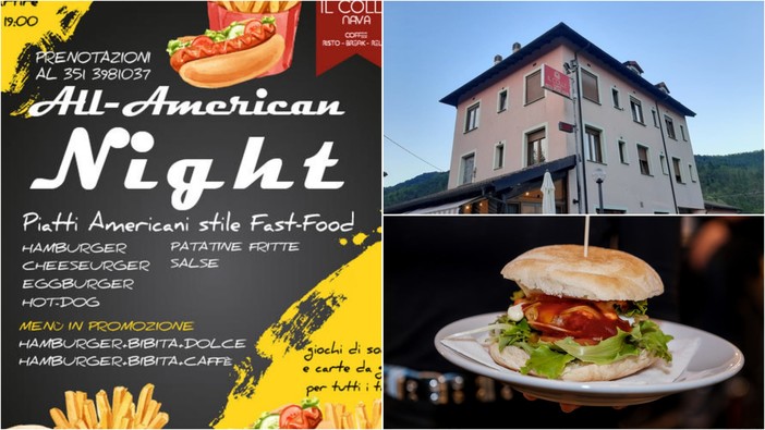 All American Night, una nuova serata dedicata alla tradizione a stelle e strisce a "Il Colle" di Nava