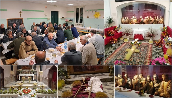 La Valle Impero celebra le tradizioni pasquali con i Sepolcri e la "coena domini" (foto) La Valle Impero celebra le tradizioni pasquali con i Sepolcri e la "coena domini" (foto)