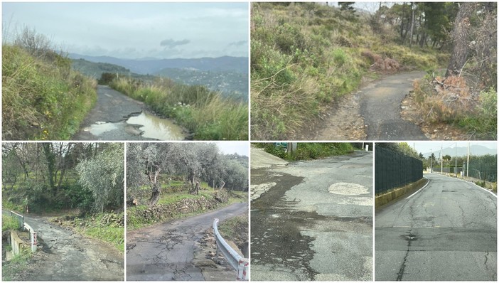 Buche e strade dissestate, nuove segnalazioni di carreggiate impraticabili in città e nell'entroterra (foto)