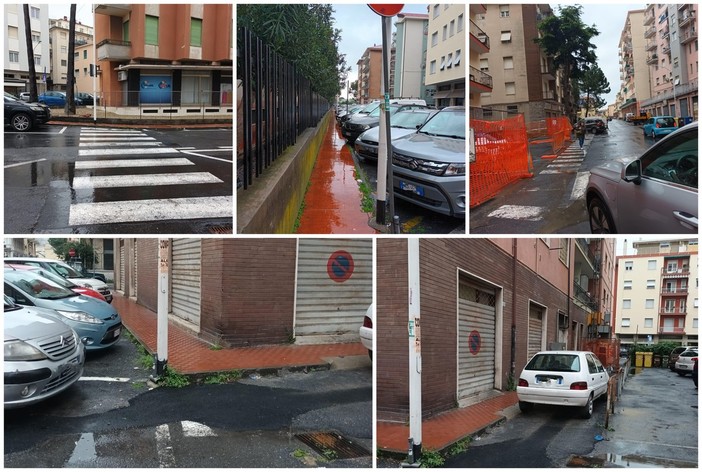 Alle Ferriere marciapiedi impraticabili e auto abbandonate: la denuncia dei consiglieri PD