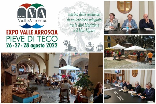 Pieve di Teco pronta ad accogliere la 9ª edizione di Expo Valle Arroscia: "Un weekend di festa per assaporare le eccellenze del territorio" (foto e video) Pieve di Teco pronta ad accogliere la 9ª edizione di Expo Valle Arroscia: "Un weekend di festa per assaporare le eccellenze del territorio" (foto e video)