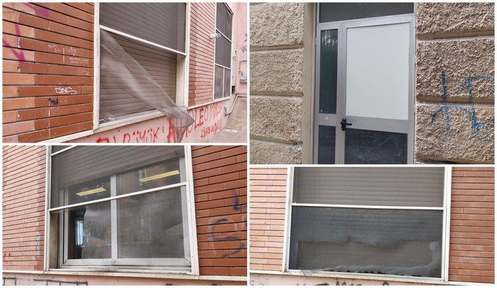 Imperia, vandali alla Littardi: forzano la porta d'ingresso e dormono in mensa (foto) Imperia, vandali alla Littardi: forzano la porta d'ingresso e dormono in mensa (foto)