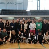 Corso di aggiornamento sulla pallapugno al Palazzetto dello Sport di Imperia