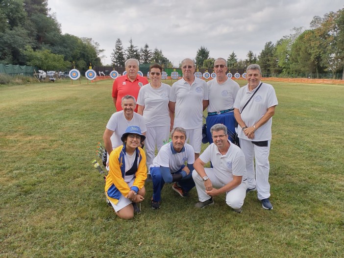 Tiro con l'arco. Gli arcieri gialloblù al campionato regionale targa